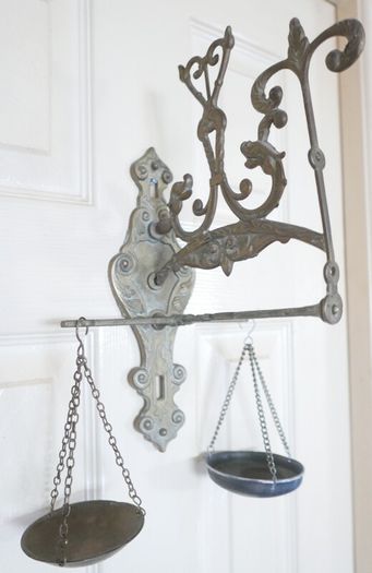 Vintage Scale, Wall Scale, Wall Decoration