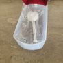 tupperware container new with spoon Image 3