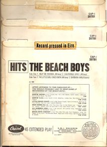 60's Irish Pressings Vinyl Singles/EP's WANTED