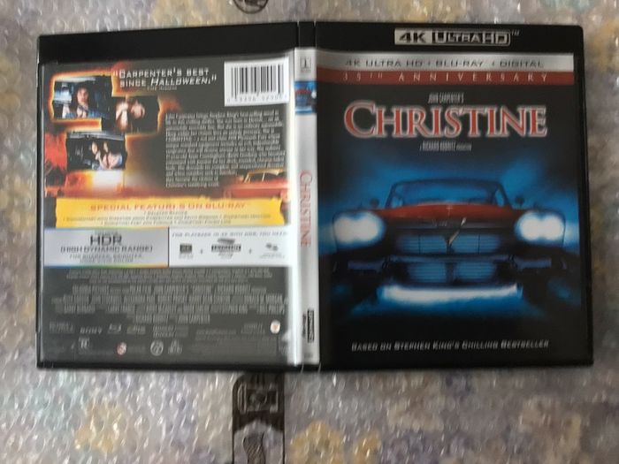 Christine 4K  Stephen King 35th Anniversary Edition American Import
