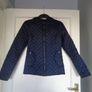 Ladies Navy Quilted Jacket for Sale Image 3