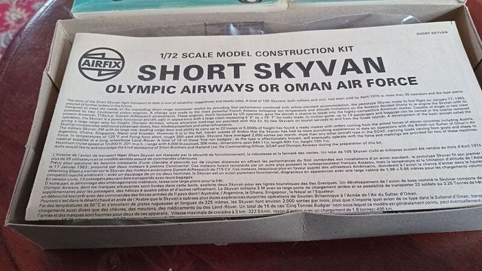 Airfix Short Skyvan kit