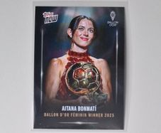 Topps Now Ballon D'Or 2025 Aitana Bonmati Ballon D'Or Feminin Winner 2025