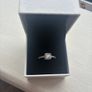 Pandora Square Sparkle Halo Womens Ring Size 60 Brand New Image 3