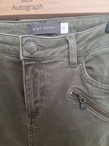 Mint Velvet Khaki jeans.
