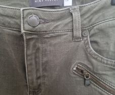 Mint Velvet Khaki jeans.