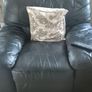 Black leather suite Image 2