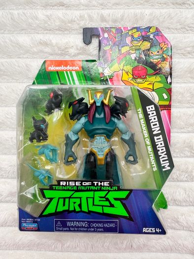 Rise Of The Teenage Mutant Ninja Turtles TMNT Baron Draxum Figure PLease see photos