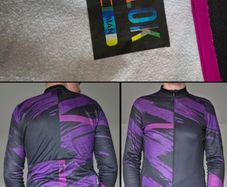 Winter cycling jacket, fleece, size M