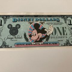 Disney Dollar Mickey Mouse Year 1989