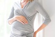 Skin-to-skin maternity top