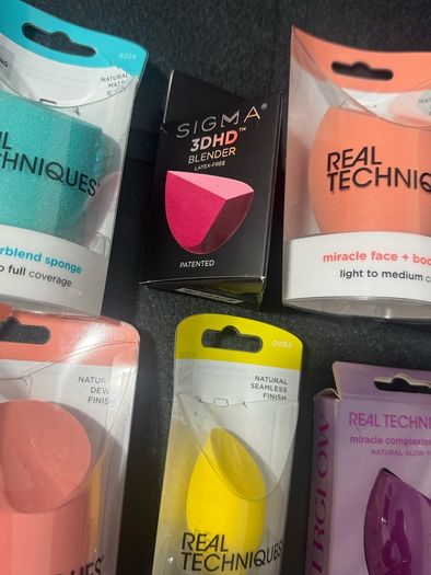 Different brand brand new makeup sponges