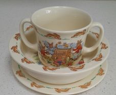 Royal Doulton - Bunnykins - 3 Piece Cup/Bowl/Plate Set