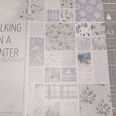 Christmas themed design pads (24)