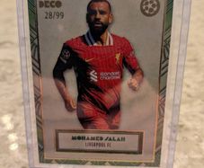 Mo Salah Liverpool FC Topps Deco /99.