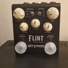 Flint Trymon - V1 - Reverb and Tremolo (2 in 1) Guitar Pedal