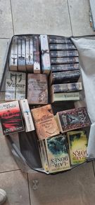 Sci-fi and fantasy hardbacks and softbacks