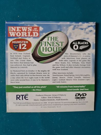 A Selection of DVD's for sale