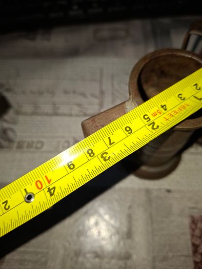 Rare 13 Piece Lot of Antique Chavagnat Tin Measuring Demi-Litre from Paris, France, dating  approximately 1800s.