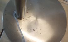 Led stainless steel arc light lamp