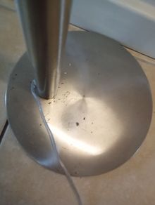 Led stainless steel arc light lamp