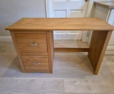 Oak office desk