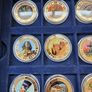 Ancient Egypt Gold Plated Coin Collection 21 Coins with Certificates in Original Holder Image 8