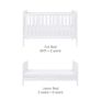 Tutti Bambini Rio Cot Bed + Premium Little Green Sheep Natural Mattress Image 7