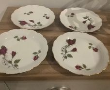 4 China Side Plates