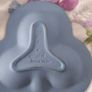 Vintage Wedgwood Blue Jasperware Three-Section Dish Image 2