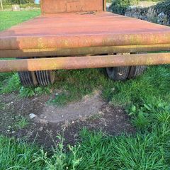 All purpose  steel tipping trailer ideal for bales