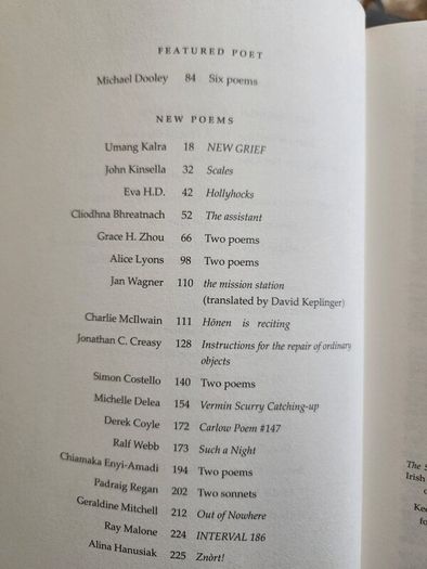 The Stinging Fly New Writings - New Writing. Issue 48 Volume 2  Summer 2023. Firt Edition  Paperback In Good Condition.