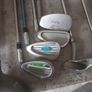 A selection of junior golf clubs and bag. Image 5
