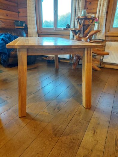 new Solid Oak table