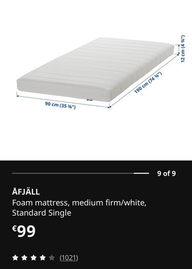 Single Mattress