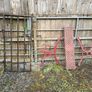 Vintage metal bench frame collect today Image 2