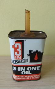 Old 3 - IN - One Oil Can