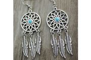 Dreamcatcher Earrings - great also as pendants