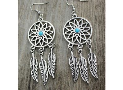 Dreamcatcher Earrings - great also as pendants
