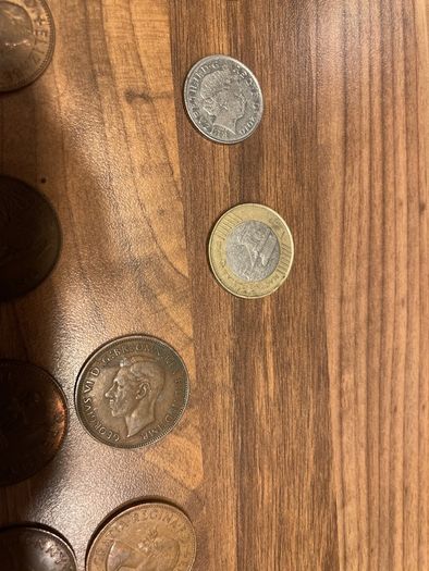 Vintage coins 91 in total