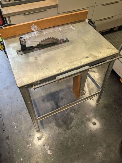 AEG table saw 220v