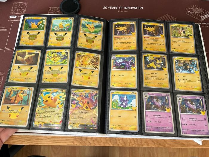 Pokemon 30th Celebrations Binder - Loaded with Cards