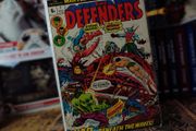 Defenders ! Issue #7 ! Hawkeye joins Defenders team ! Bronze Age Comic from 1973 ! by Marvel !