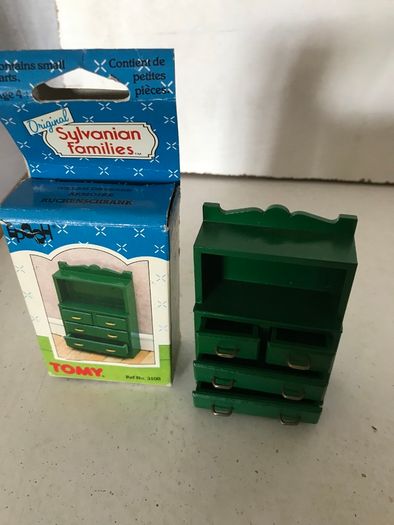 Vintage Sylvanian Families Wardrobe & Armoire