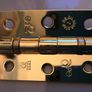 Brass hinges for doors or cabinets x4 Image 2