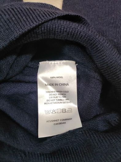 FootJoy FJ Half Zip Wool Golf Jumper Mens XL