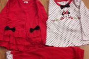 6-9 month mini mouse 3 piece outfit