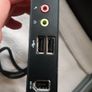 3.5" Front Drive Bay I/O Panel 2x USB 2.0 1x FireWire 3.5mm audio out mic in Image 2
