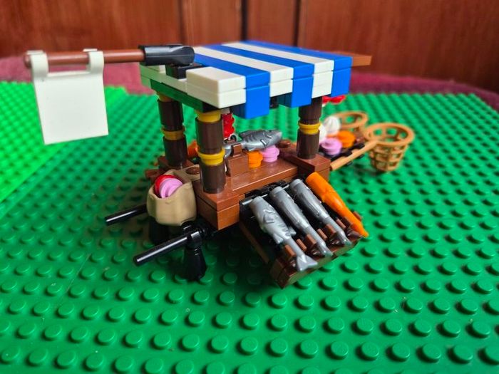 Lego MOCs Gallows & Medieval Vegetable Stand