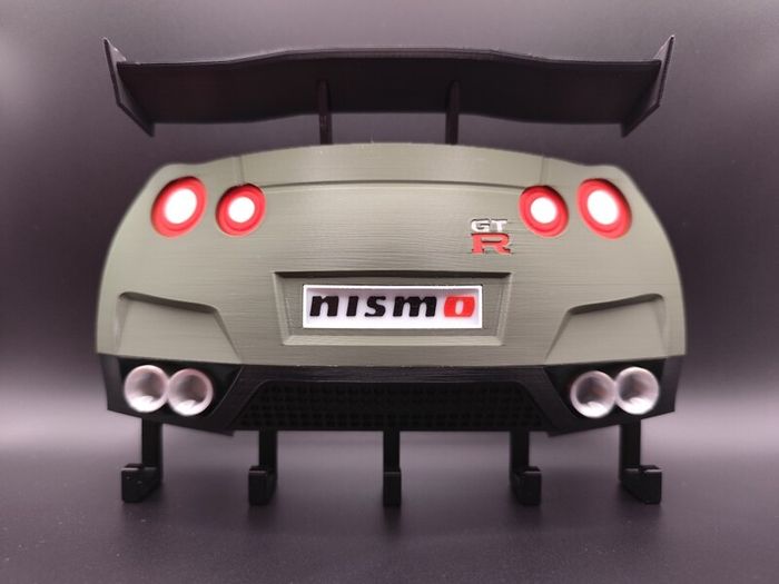 Nissan GT-R Nismo Rear-End Key Holder  Wall Mount